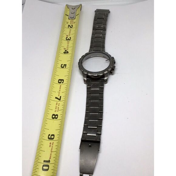 Authentic Fossil Watch Band Bracelet Links Case Use For Parts Used 20mm V776 - Picture 1 of 9